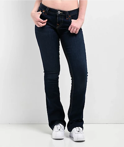 True Religion Becca Indigo Upgrade Mid Rise Bootcut Jeans