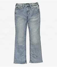 True Religion Becca Peak Spot Mid Rise Bootcut Jeans