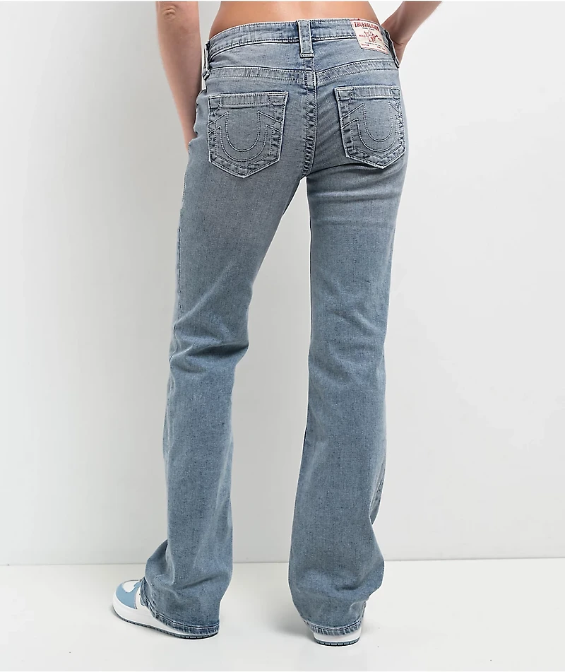 True Religion Becca Peak Spot Mid Rise Bootcut Jeans
