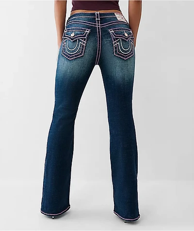 True Religion Becca Rope Stitch Jazz Lounge Wash Bootcut Jeans