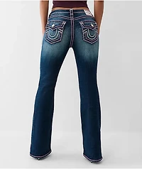 True Religion Becca Rope Stitch Jazz Lounge Wash Bootcut Jeans