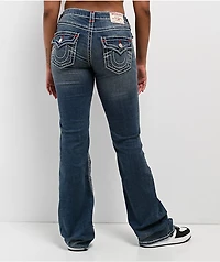 True Religion Becca Super T Orchid Breeze Mid Rise Bootcut Jeans