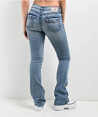 True Religion Becca Super T Stitch Water Dock Bootcut Jeans
