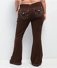 True Religion Big T Burlwood Flare Sweatpants