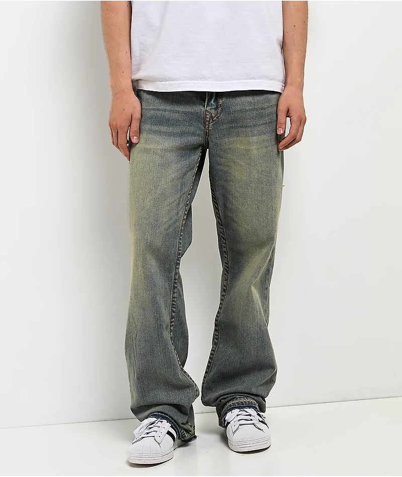 True Religion Billy Big T Blue Wash Bootcut Jeans