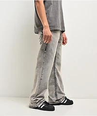 True Religion Billy Super T Flap Gravel Root Grey Wash Bootcut Jeans