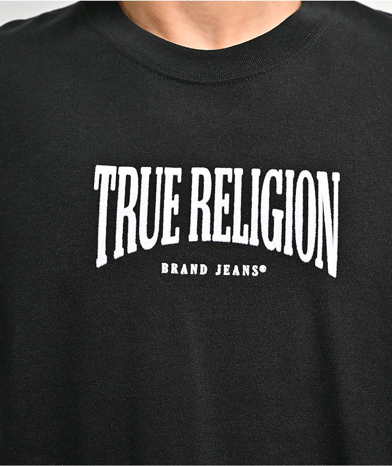 True Religion Buddha Arch Black T-Shirt