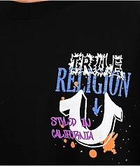 True Religion Concert Buddha Black T-Shirt