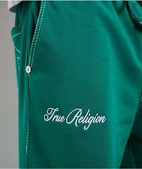 True Religion Crest Big T Oak Leaf Sweatpants
