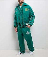 True Religion Crest Big T Oak Leaf Sweatpants