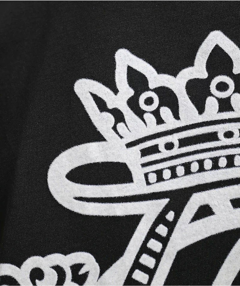 True Religion Crest Logo Black T-Shirt