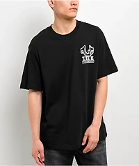 True Religion Crest Logo Black T-Shirt