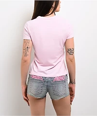 True Religion Crystal Classic Pink T-Shirt