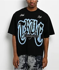 True Religion Crystal Logo Black T-Shirt