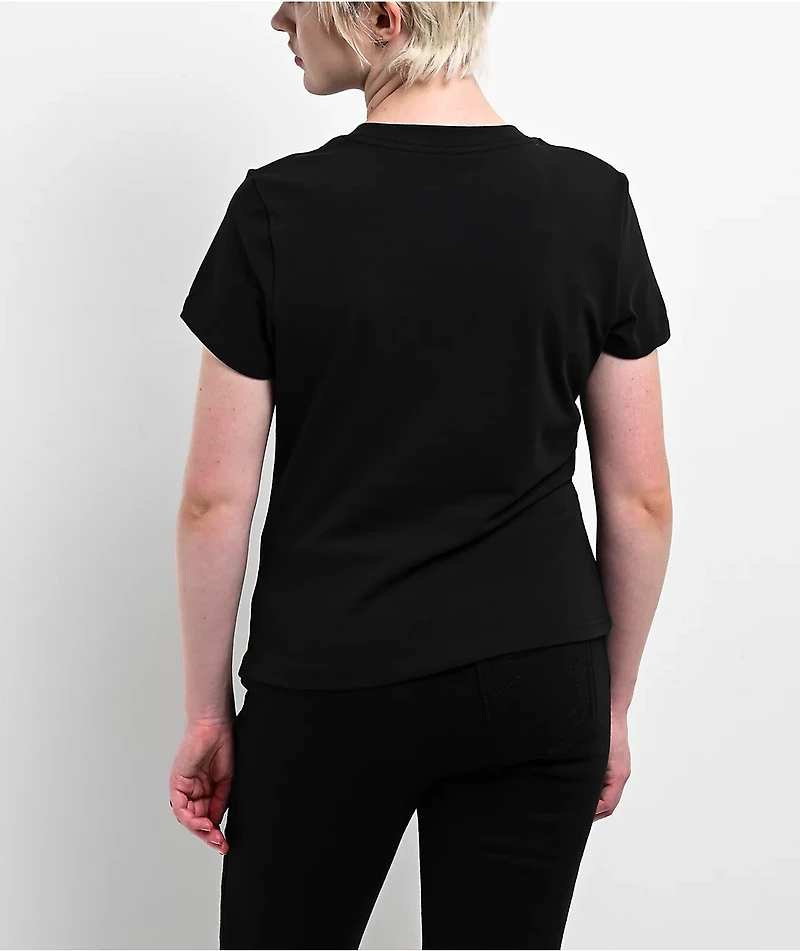 True Religion Crystal Logo Classic Black T-Shirt