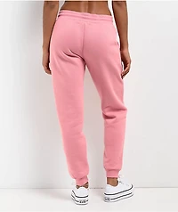 True Religion Crystal Wing Pink Jogger Sweatpants