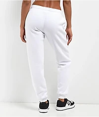 True Religion Crystal Wing White Jogger Sweatpants