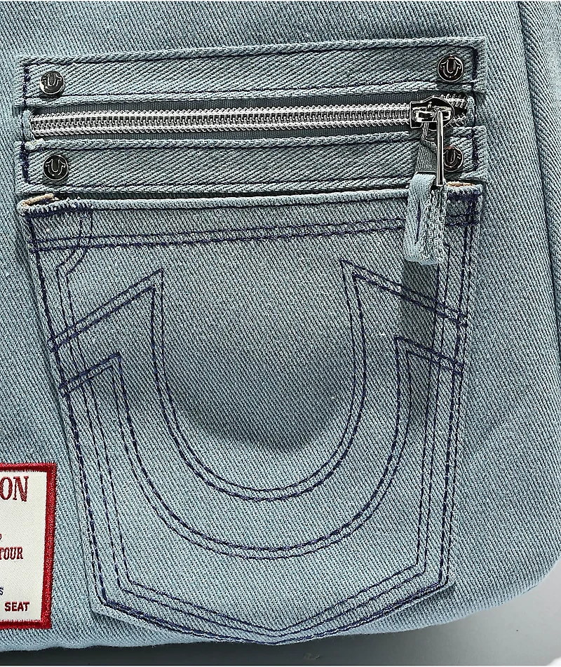 True Religion Denim Satchel Bag