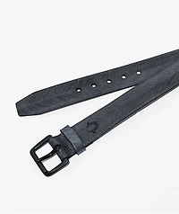 True Religion Drake Black & Grey Belt
