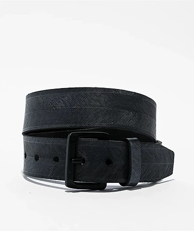 True Religion Drake Black & Grey Belt