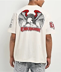 True Religion Eagle Nest Natural T-Shirt