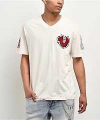 True Religion Eagle Nest Natural T-Shirt