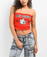 True Religion Heritage Red Tube Top