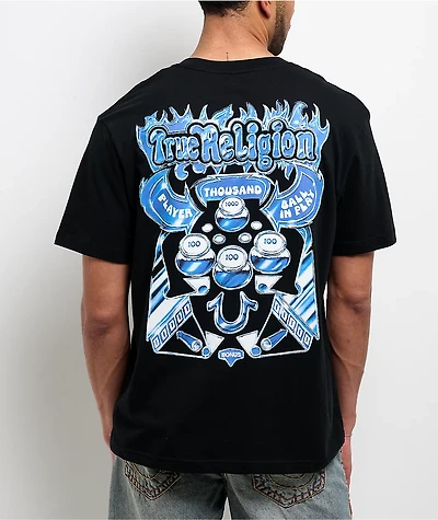 True Religion High Score Black T-Shirt