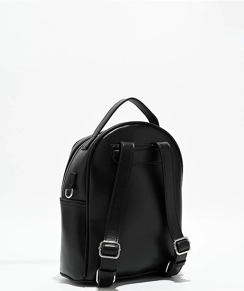 True Religion Horseshoe Black Mini Backpack