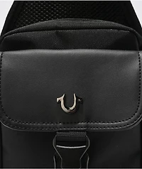 True Religion Ivan Black Sling Bag