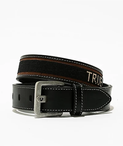 True Religion Jauquin Black Belt