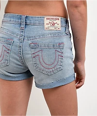 True Religion Jennie Big T Flax Flower Shorts