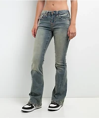 True Religion Joey Super T Medium Wash Bootcut Jeans