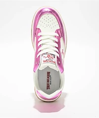 True Religion Karlie Pink & White Shoes