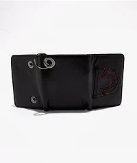 True Religion Kessler Black Chain Wallet
