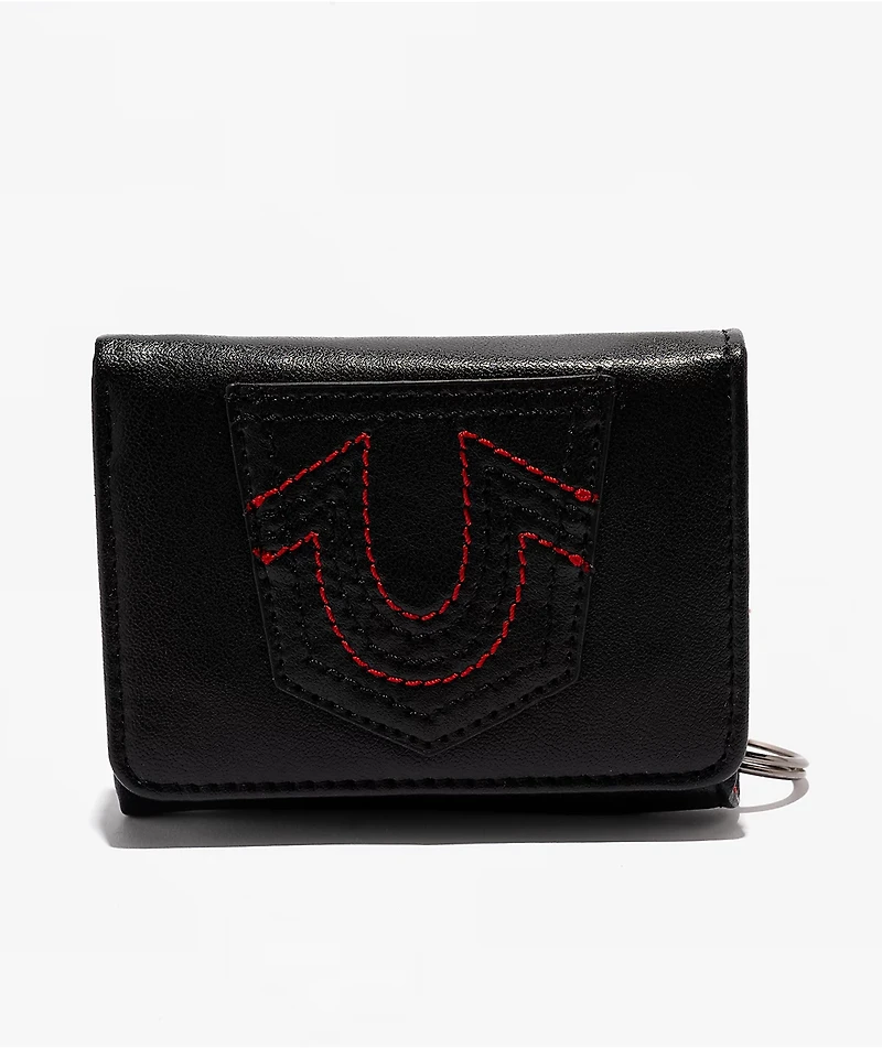 True Religion Kessler Black Chain Wallet