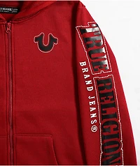 True Religion Kids Red Zip Hoodie