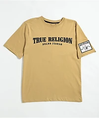 True Religion Kids Stitch Natural T-Shirt