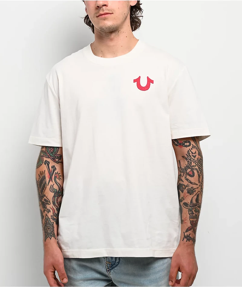 True Religion No.1 White T-Shirt