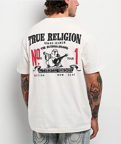 True Religion No.1 White T-Shirt