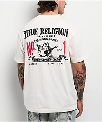 True Religion No.1 White T-Shirt