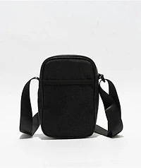 True Religion Patch Corgin Black Crossbody Bag