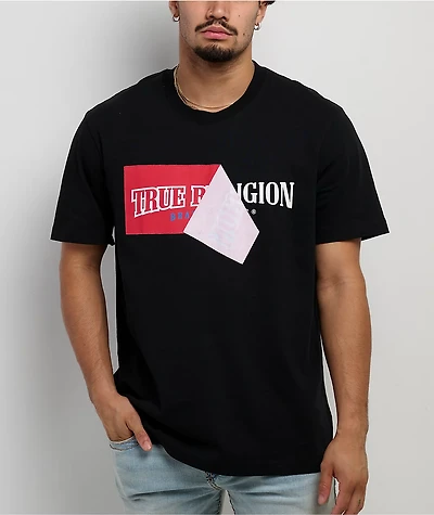 True Religion Peel Off Black T-Shirt