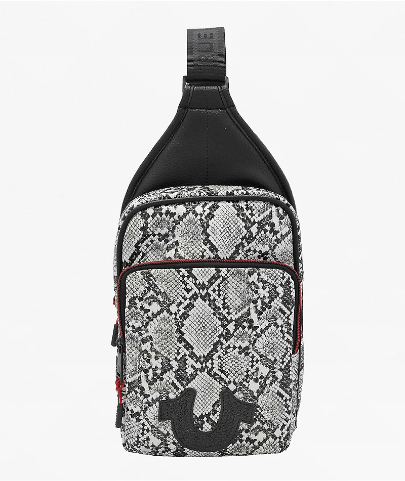 True Religion Python Crossbody Bag