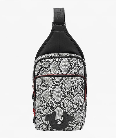 True Religion Python Crossbody Bag