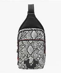 True Religion Python Crossbody Bag