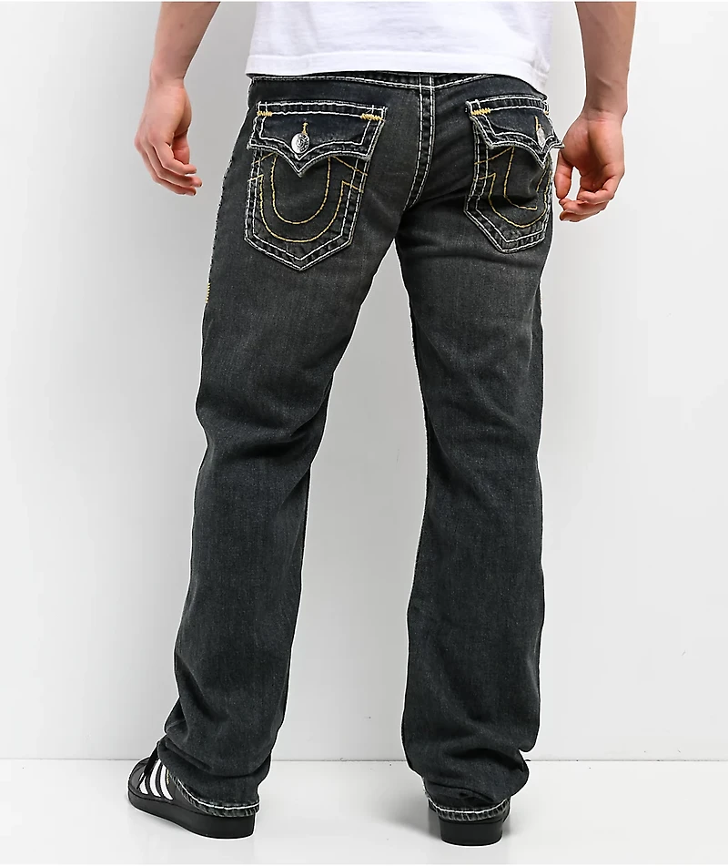 True Religion Ricky Super T Flap Dark Wash Jeans