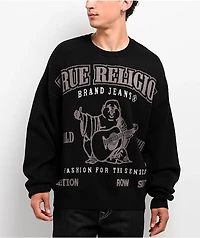 True Religion SRS Black Sweater