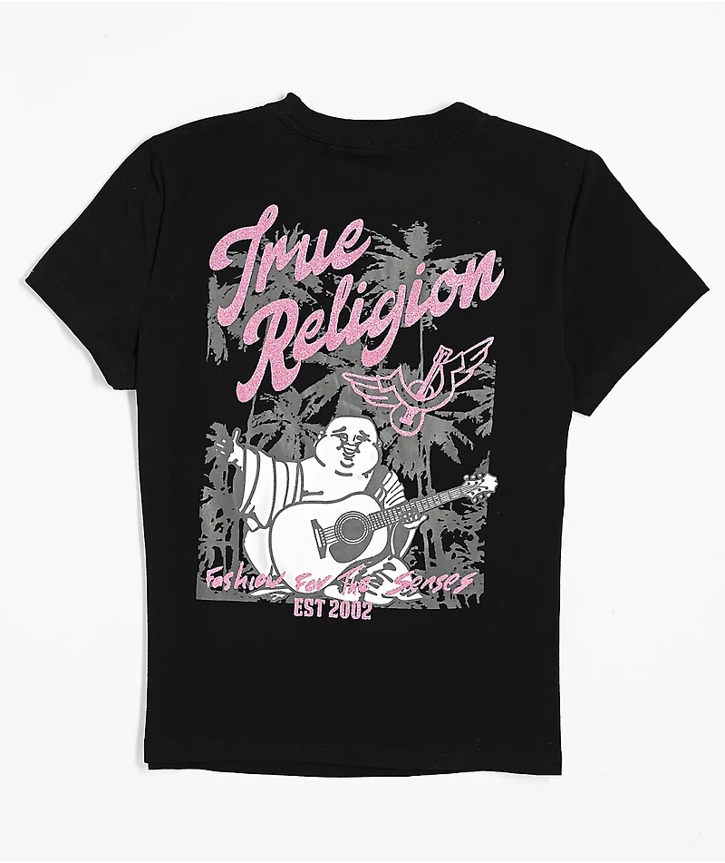 True Religion Spring Break Black T-Shirt