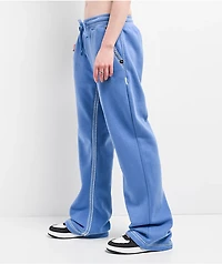 True Religion Super QT Straight Leg Blue Sweatpants